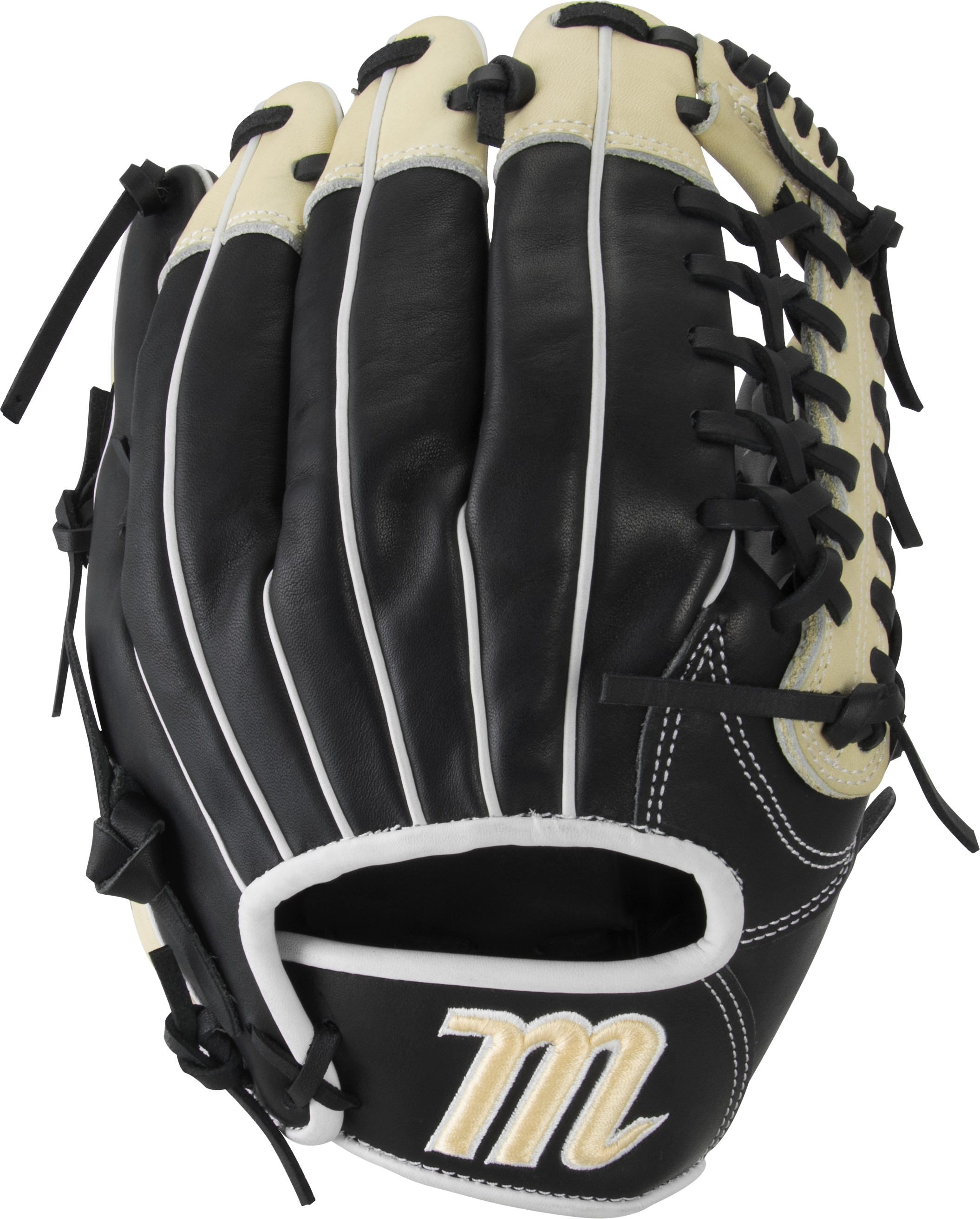 marucci-ascension-as1175y-baseball-glove-11-75-trap-web-right-hand-throw MFGAS1175Y-BKCM-RightHandThrow Marucci 849817099575 Tight-grain steerhide shell leather and palm lining increases durability while reducing