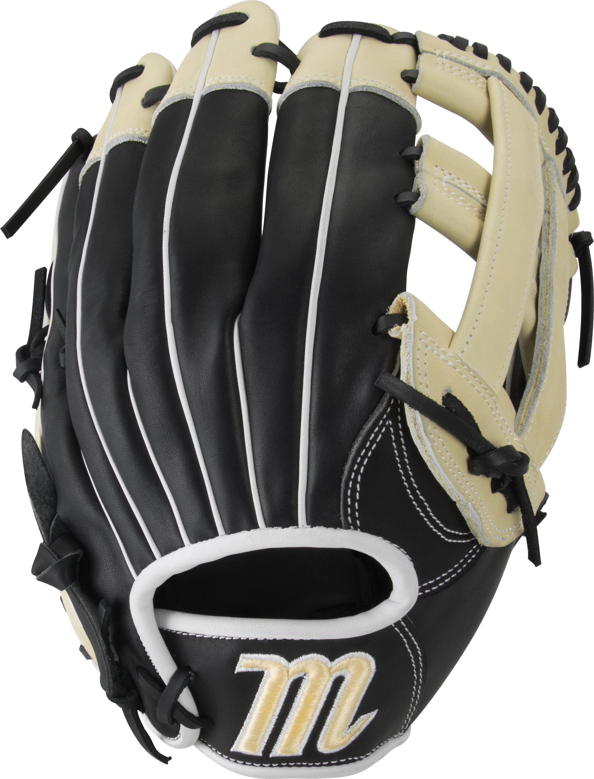 marucci-ascension-as125y-baseball-glove-12-5-h-web-right-hand-throw MFGAS125Y-BKCM-RightHandThrow Marucci 849817099582 Tight-grain steerhide shell leather and palm lining increases durability while reducing