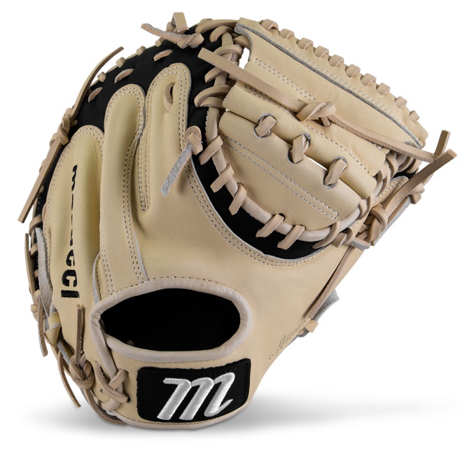 marucci-ascension-m-type-catchers-mitt-225c1-32-50-right-hand-throw MFGASM2Y-CM-RighHandThrow Marucci 840058746631 M Type fit system provides integrated thumb and pinky sleeves with enhanced