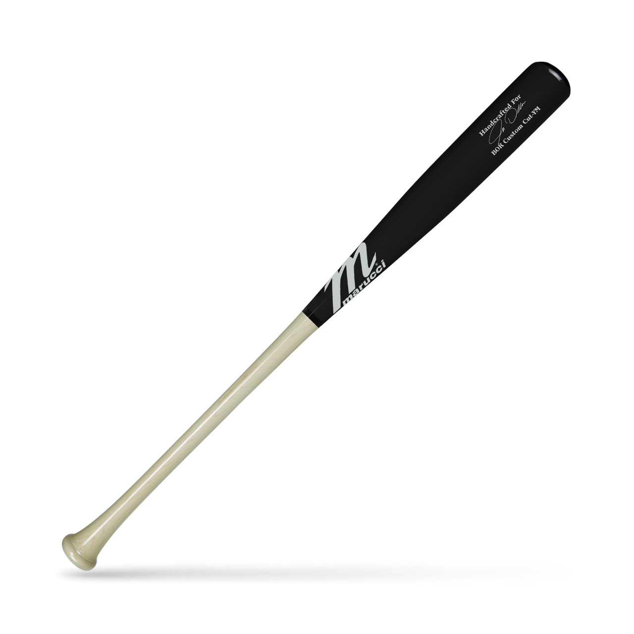 The Marucci Josh Donaldson Bringer of Rain Pro Model Bat is a top-quality maple wood bat crafted for maximum power. Its distinctive features include a tapered knob, thin handle, and a large barrel, resulting in an end-loaded feel that caters to power hitters. With a 2 1/4 inch barrel diameter and bone rubbed for optimal wood density, this bat is designed for experienced players. Marucci, the manufacturer of this bat, is proud to offer a 30-day warranty on this wood bat.    Knob: Tapered Handle: Thin Barrel: Large Feel: End-loaded 2 1/4 inch barrel diameter Handcrafted from Marucci’s top-quality maple Bone rubbed for ultimate wood density Ideal for those with experience hitting with wood 30-day warranty included 