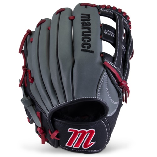 marucci-caddo-youth-baseball-glove-12-inch-h-web-right-hand-throw MFGCADD1200-GYR-RH Marucci 840058746914 S Type fit provides a traditional hand stall with adjustable thumb and