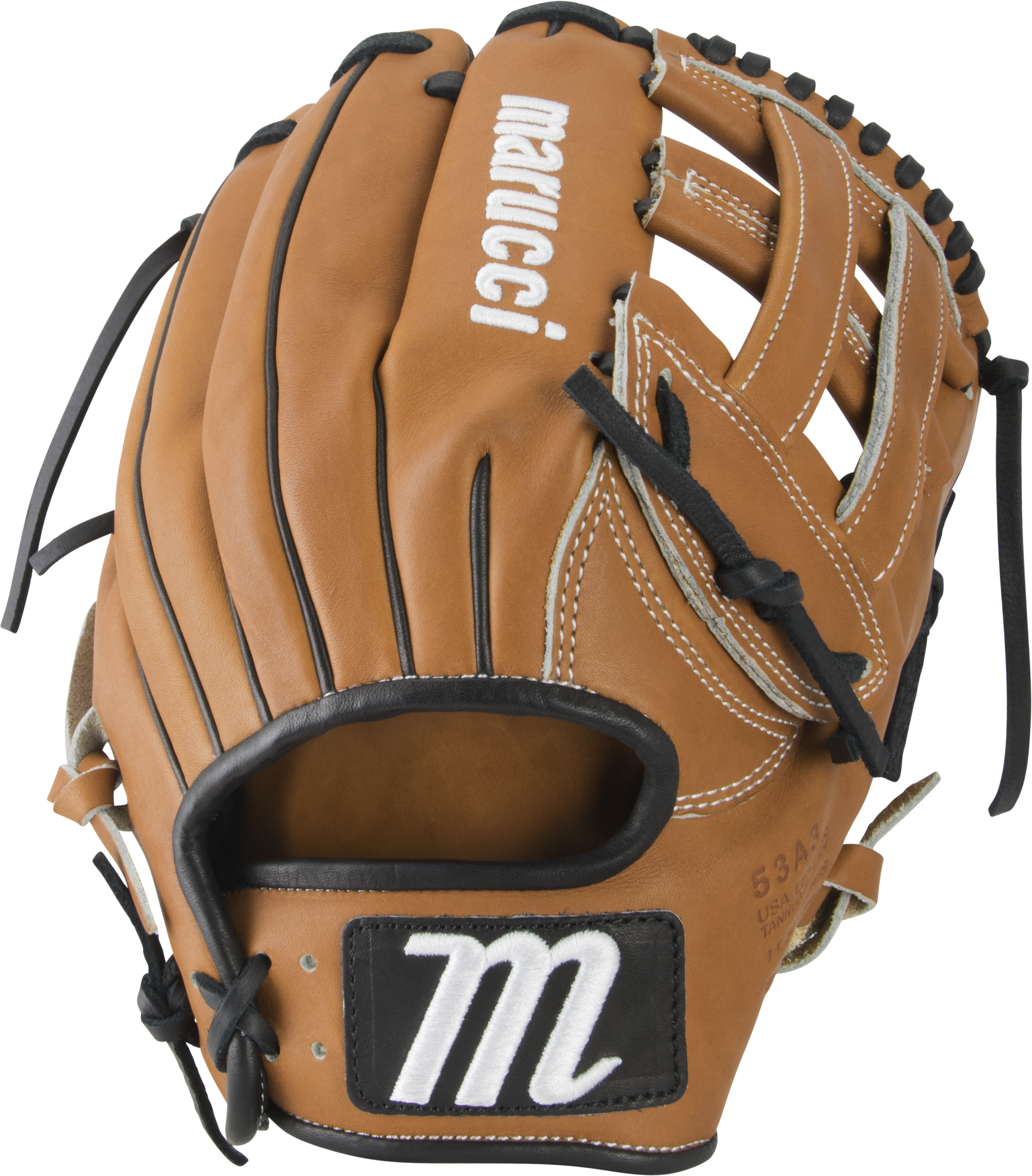 marucci-capitol-11-5-baseball-glove-53a3-h-web-right-hand-throw MFGCP53A3-TFBK-RightHandThrow Marucci  849817099209 Premium Japanese-tanned USA Kip leather combines ideal stiffness with lightweight feel