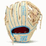 Marucci Capitol Series 2024 M TYPE 44A2 11.75 Baseball Glove I Web Right Hand Throw Camel Columbia Blue