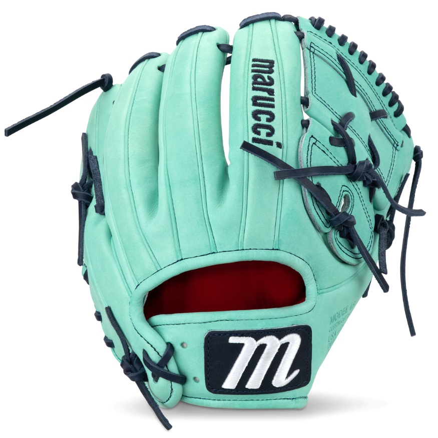 The Marucci Capitol line of baseball gloves is a top-of-the-line series designed to offer players the utmost comfort feel and durability on the field. One of the standout features of this line is the M Type fit system which integrates thumb and pinky sleeves with enhanced thumb stall cushioning providing a glove that maximizes both comfort and feel. When it comes to the materials used in these gloves Marucci has spared no expense in ensuring their quality. The back shell leather of the glove is made from Japan Kip a premium leather known for its strength and durability. This leather not only provides excellent structure but also contributes to the lightweight feel of the glove. Similarly the palm shell leather is also sourced from Japan Kip. By using this high-quality leather Marucci ensures that the glove maintains its ideal structure while remaining lightweight. This combination of structure and lightweight feel is essential for players who require both flexibility and responsiveness from their glove. The palm lining of the Capitol gloves is made from cabretta sheepskin the highest grade available. Cabretta sheepskin offers a luxurious texture that adds to the overall comfort of the glove. It also helps to enhance the grip and feel when catching and fielding the ball. The finger lining of the gloves is made from genuine leather which adds to the durability and longevity of the product. The use of genuine leather in this area ensures that the gloves can withstand the rigors of intense gameplay maintaining their shape and performance over time. The fit of the Capitol gloves is designed to be professional-grade. Marucci has paid meticulous attention to the design and construction of these gloves ensuring that they provide a snug and secure fit. This fit is crucial for players as it allows for maximum control and responsiveness when making plays on the field. In addition to the high-quality materials and exceptional fit the Capitol gloves also feature moisture-wicking mesh wrist lining. This lining helps to keep the player's hands cool and dry during long games or practices. The inclusion of dual density memory foam padding adds an extra layer of comfort and protection to the wrist area minimizing the impact of catching hard-hit balls. To further enhance the durability of the gloves Marucci has equipped the Capitol line with professional-grade rawhide laces. These laces offer maximum tear resistance ensuring that the glove maintains its shape and structure even after repeated use.   Marucci 2024 Cypress and Capitol Baseball Glove and First Base and Catchers Mitts - Ballgloves