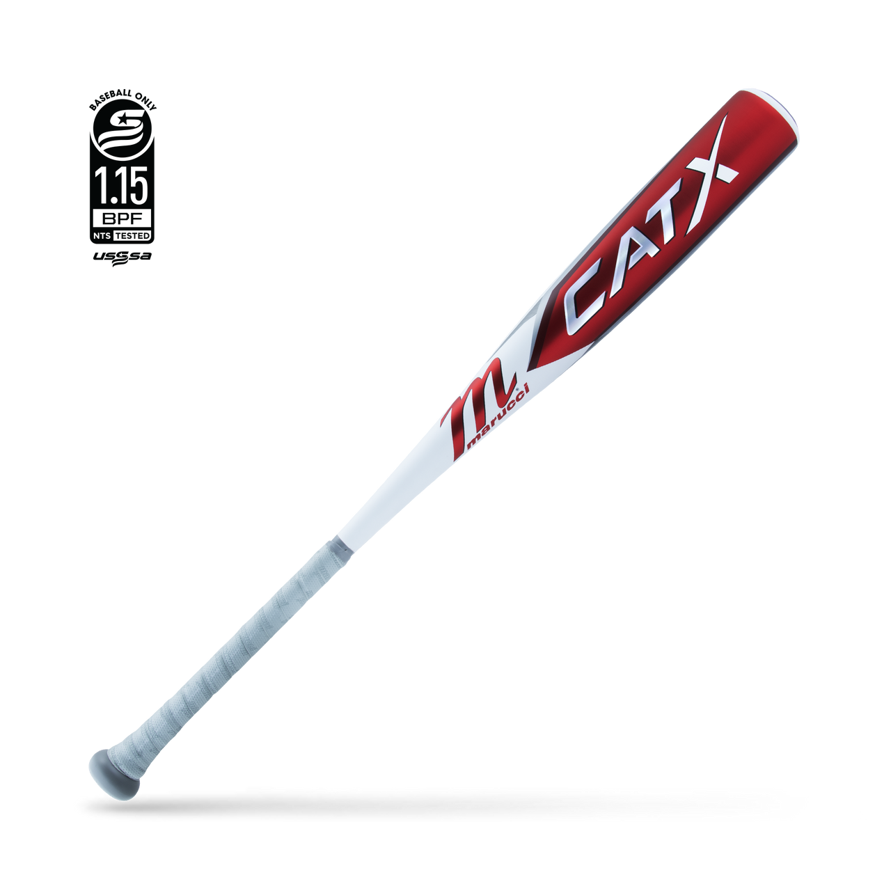 The CATX Senior League -5 bat is engineered for peak performance, featuring a finely tuned barrel profile that delivers a larger sweet spot and faster swings. The bat is constructed using high-quality AZR aluminum for durability and responsive performance. The precision-balanced barrel, custom-molded handle taper, and liquid-gel dampening knob all contribute to a smooth, solid feel during contact. The micro-perforated soft-touch grip provides a comfortable, non-slip hold, and the ring-free barrel design ensures maximum barrel flex and consistent performance. The CATX bat is certified by USSSA with a 1.15 BPF stamp and is backed by a one-year warranty.  Tightened Production Tolerances One-Piece Alloy Construction Precision Balanced Barrel Liquid-Gel Dampening Knob AZR Aluminum Multi-Variable Wall Design Ring-Free Barrel Construction Custom-Molded Handle Taper Micro-Perforated Soft-Touch Grip 