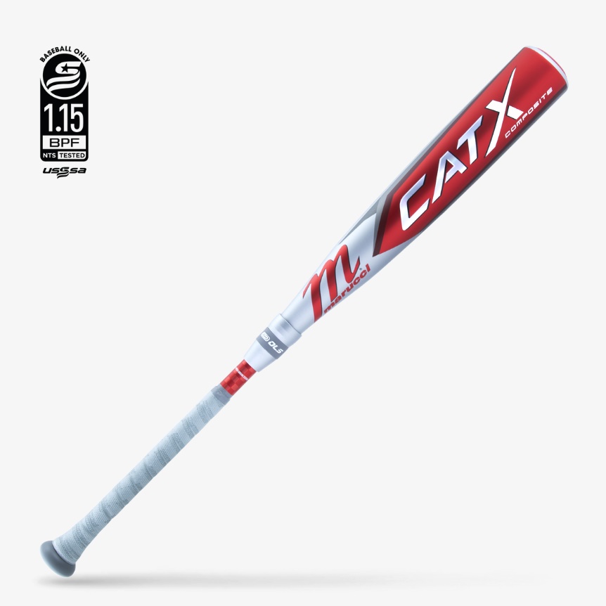 marucci-cat-x-composite-8-baseball-bat-30-inch-22-oz MSBCCPX8-3022 Marucci  THE CATX COMPOSITE SENIOR LEAGUE -8 The bats finely tuned barrel