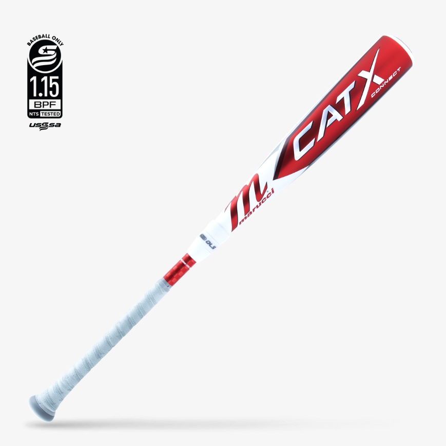 marucci-cat-x-connect-10-baseball-bat-30-inch-20-oz MSBCCX10-3020 Marucci  CATX CONNECT SENIOR LEAGUE -10 Finely tuned barrel profile slightly balances