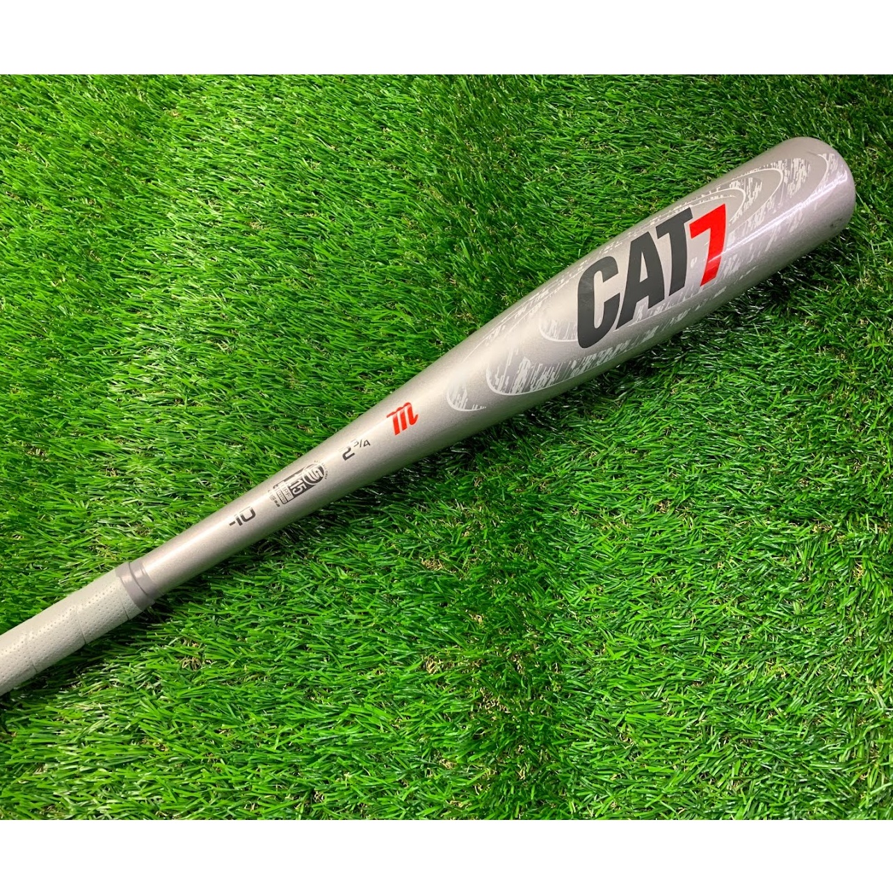 marucci-cat7-silver-10-baseball-bat-29-inch-19-oz-demo MSBC7210S-2919-DEMO Marucci  Demo bats are a great opportunity to pick up a high