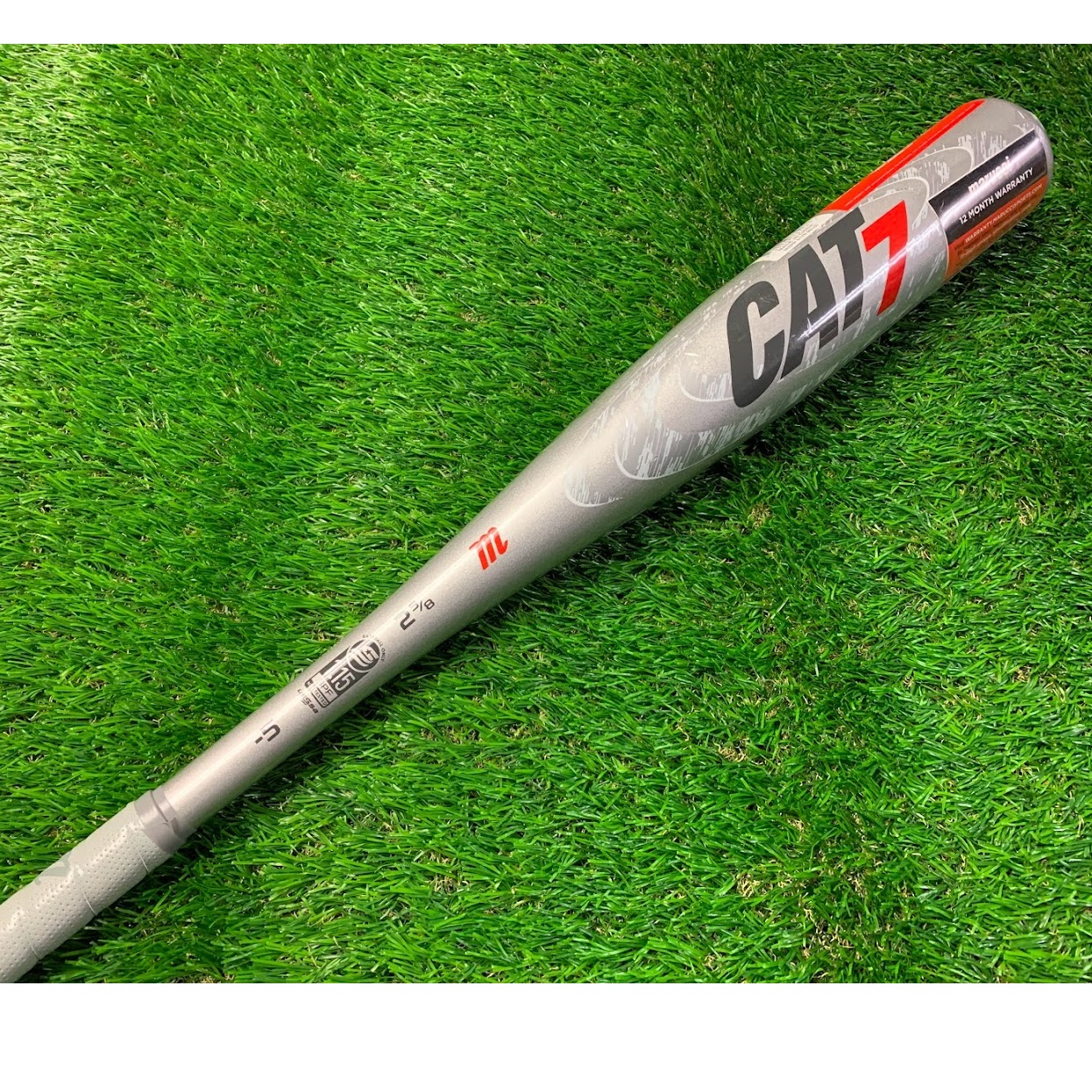 marucci-cat7-silver-5-baseball-bat-31-inch-26-oz-demo MSBC725S-3126-DEMO Marucci  Demo bats are a great opportunity to pick up a high