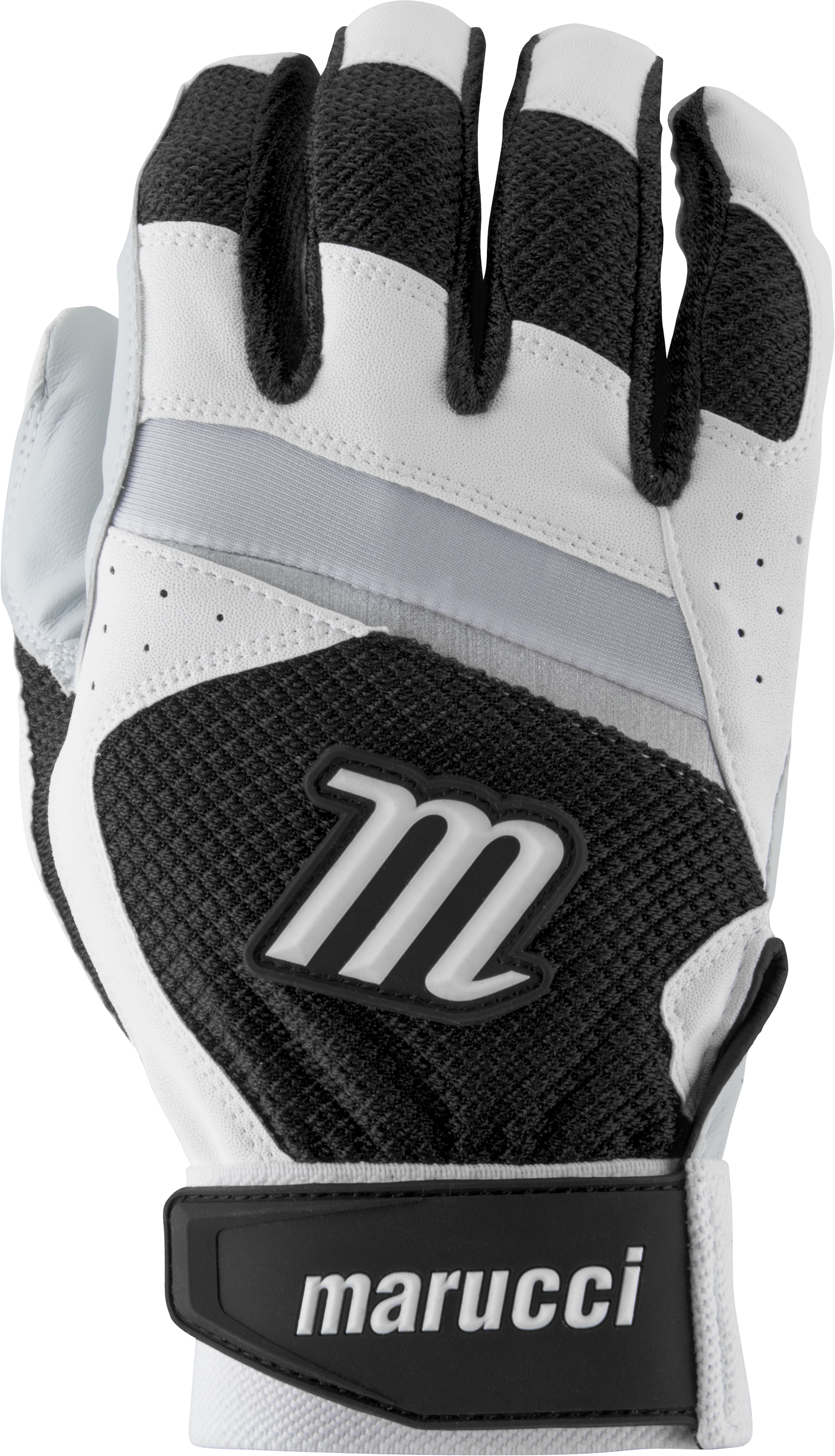 marucci-code-adult-batting-gloves-1-pair-white-black-adult-large MBGCD-WBK-AL Marucci 849817095966 2019 Model MBGCD-W/BK Consistency And Craftsmanship Commitment To Quality And Understanding