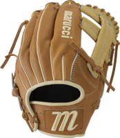 • Premium Japanese-tanned steerhide leather provides stiffness and rugged durability • Extra-smooth cowhide lining with padding-wrapped thumb and pinky loops • Professional-grade USA rawhide laces from Tennessee Tanning Co. • Moisture-wicking mesh wrist lining with added padding.