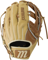 • Premium Japanese-tanned steerhide leather provides stiffness and rugged durability • Extra-smooth cowhide lining with padding-wrapped thumb and pinky loops • Professional-grade USA rawhide laces from Tennessee Tanning Co. • Moisture-wicking mesh wrist lining with added padding.