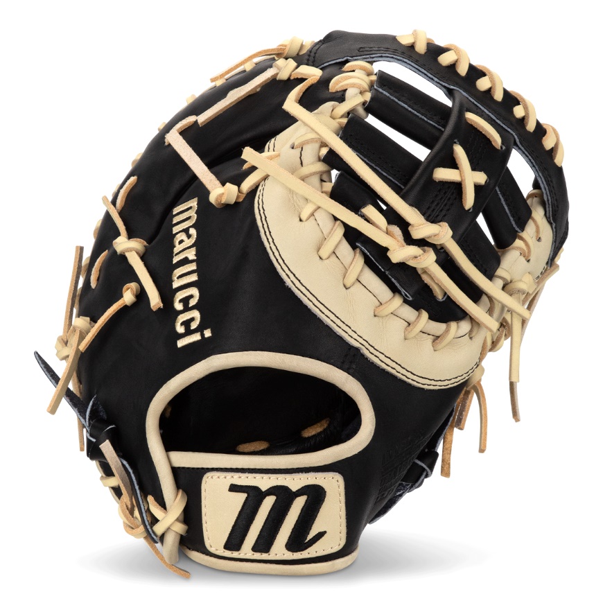 The Marucci Cypress line of baseball gloves is a high-quality collection designed to offer players exceptional comfort feel and durability. Key among its features is the M Type fit system which includes integrated thumb and pinky sleeves with enhanced thumb stall cushioning. This innovative design maximizes both comfort and feel ensuring that players can perform at their best. The materials used in the construction of the Cypress gloves further contribute to their outstanding performance. The back shell leather of the glove is crafted from Japan Steerhide a premium leather known for its durability and ruggedness. This leather provides the gloves with excellent structure while offering the necessary toughness to withstand intense gameplay. Similar to the back shell the palm shell leather is also sourced from Japan Steerhide. By utilizing this high-quality leather Marucci ensures that the gloves maintain their structure and durability throughout prolonged use. This combination of structure and durability is crucial for players who demand a glove that can handle the demands of the game. The palm lining of the Cypress gloves is made from smooth cowhide offering a luxurious feel and enhancing overall comfort. This lining not only provides a soft and comfortable touch but also helps improve grip and feel during catching and fielding. The finger lining of the gloves is also crafted from smooth cowhide ensuring durability and longevity. This choice of material enhances the gloves' ability to withstand the wear and tear associated with regular use maintaining their shape and performance over time. The fit of the Cypress gloves is designed to be professional-grade providing players with a snug and secure feel. Marucci's attention to detail in design and construction ensures that the gloves fit well allowing for maximum control and responsiveness on the field. To enhance comfort and protection the Cypress gloves feature extra-smooth sheepskin lining with added high-density foam finger stall cushioning. This combination provides a luxurious feel while offering additional support and padding in the finger area. The gloves are equipped with moisture-wicking mesh wrist lining which helps keep the hands cool and dry during extended play. The inclusion of dual-density memory foam padding in the wrist area adds an extra layer of comfort and protection minimizing the impact of catching hard-hit balls. Marucci has equipped the Cypress line with professional-grade rawhide laces to enhance durability. These laces offer maximum tear resistance ensuring that the gloves maintain their shape and structure even after repeated use.   Marucci 2024 Cypress and Capitol Baseball Glove and First Base and Catchers Mitts - Ballgloves