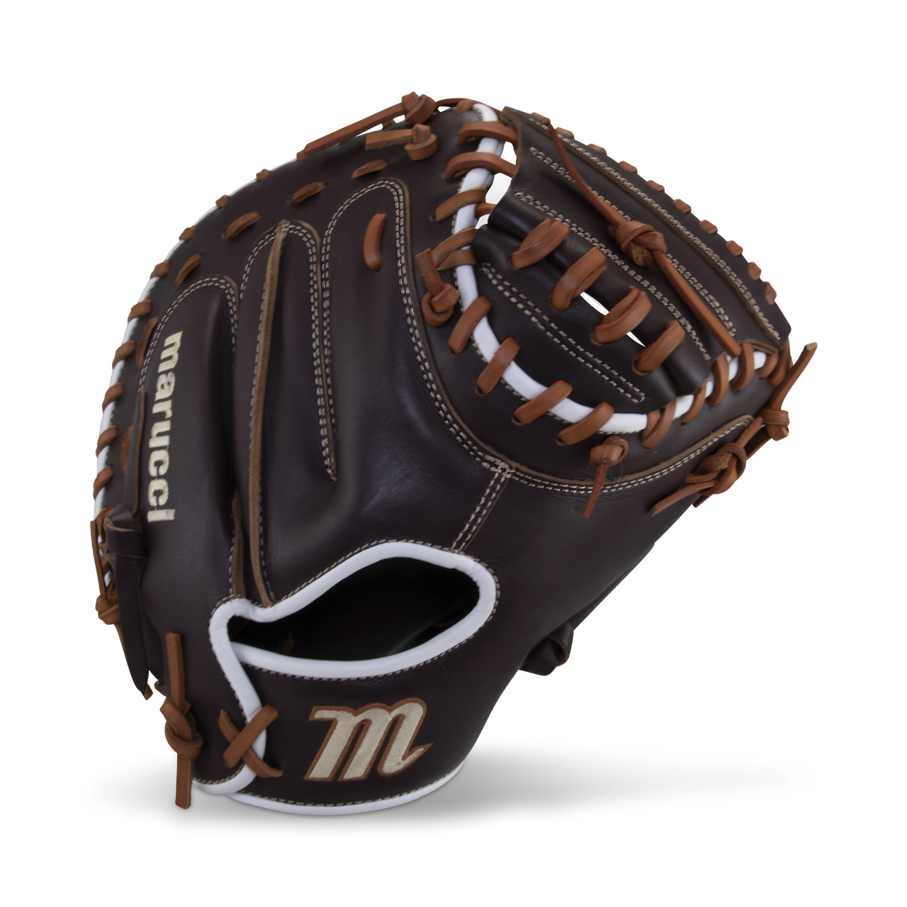 marucci-krewe-m-type-catchers-mitt-32-inch-right-hand-throw MFGKR220C1-BRTN-RightHandThrow Marucci  Marucci KREWE M TYPE 220C1 32 SOLID WEB CATCHERS MITT M