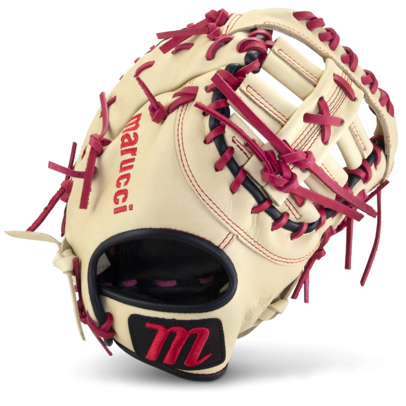 OXBOW M TYPE 38S1 12.75 DOUBLE BAR SINGLE POST First Base Mitt The M Type fit system is a game-changing innovation that provides integrated thumb and pinky sleeves with enhanced thumb stall cushioning to maximize comfort and feel.  The full-grain cowhide leather shell, supple leather palm lining with added cushioning, and smooth microfiber wrist lining with high-density memory foam provide a perfect balance of durability and comfort. The professional-grade rawhide laces ensure long-lasting durability.  M Type fit system provides integrated thumb and pinky sleeves with enhanced thumb stall cushioning to maximize comfort and feel.  Shape: Neutral Depth: Deep Full-grain cowhide leather shell Supple leather palm lining with added cushioning Smooth microfiber wrist lining with high-density memory foam Professional-grade rawhide laces for durability 