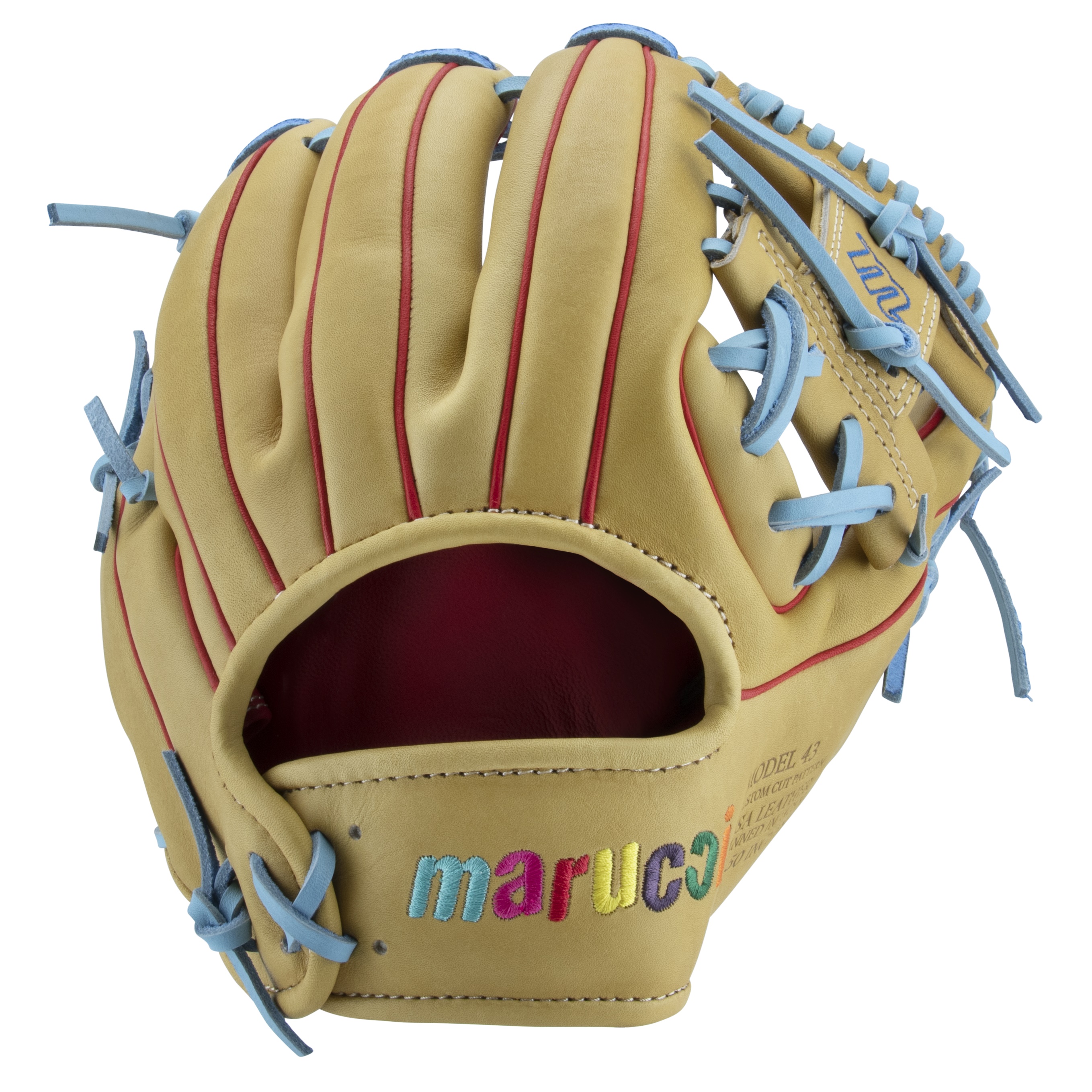 marucci-nightshift-baseball-glove-11-5-coloring-book-right-hand-throw MFGNTSHFT-0105-RightHandThrow      CAPITOL M TYPE 43A2 11.5” I-WEB • Shape