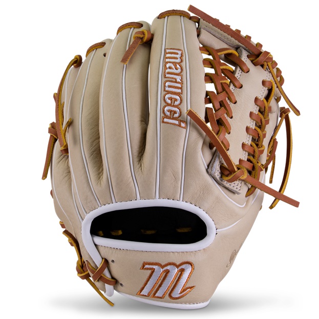 M Type fit system provides integrated thumb and pinky sleeves with enhanced thumb stall cushioning to maximize comfort and feel.  Shape: Dual Wide Depth: Medium Full-grain cowhide leather shell Supple leather palm lining with added cushioning Smooth microfiber wrist lining with high-density memory foam Professional-grade rawhide laces for durability Available in right-hand throw and left-hand throw Right-hand throw recommended for pitcher and infield 