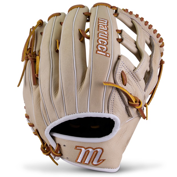 M Type fit system provides integrated thumb and pinky sleeves with enhanced thumb stall cushioning to maximize comfort and feel.  Shape: Dual Wide Depth: Deep Full-grain cowhide leather shell Supple leather palm lining with added cushioning Smooth microfiber wrist lining with high-density memory foam Professional-grade rawhide laces for durability Available in right-hand throw and left-hand throw Recommended for outfield 