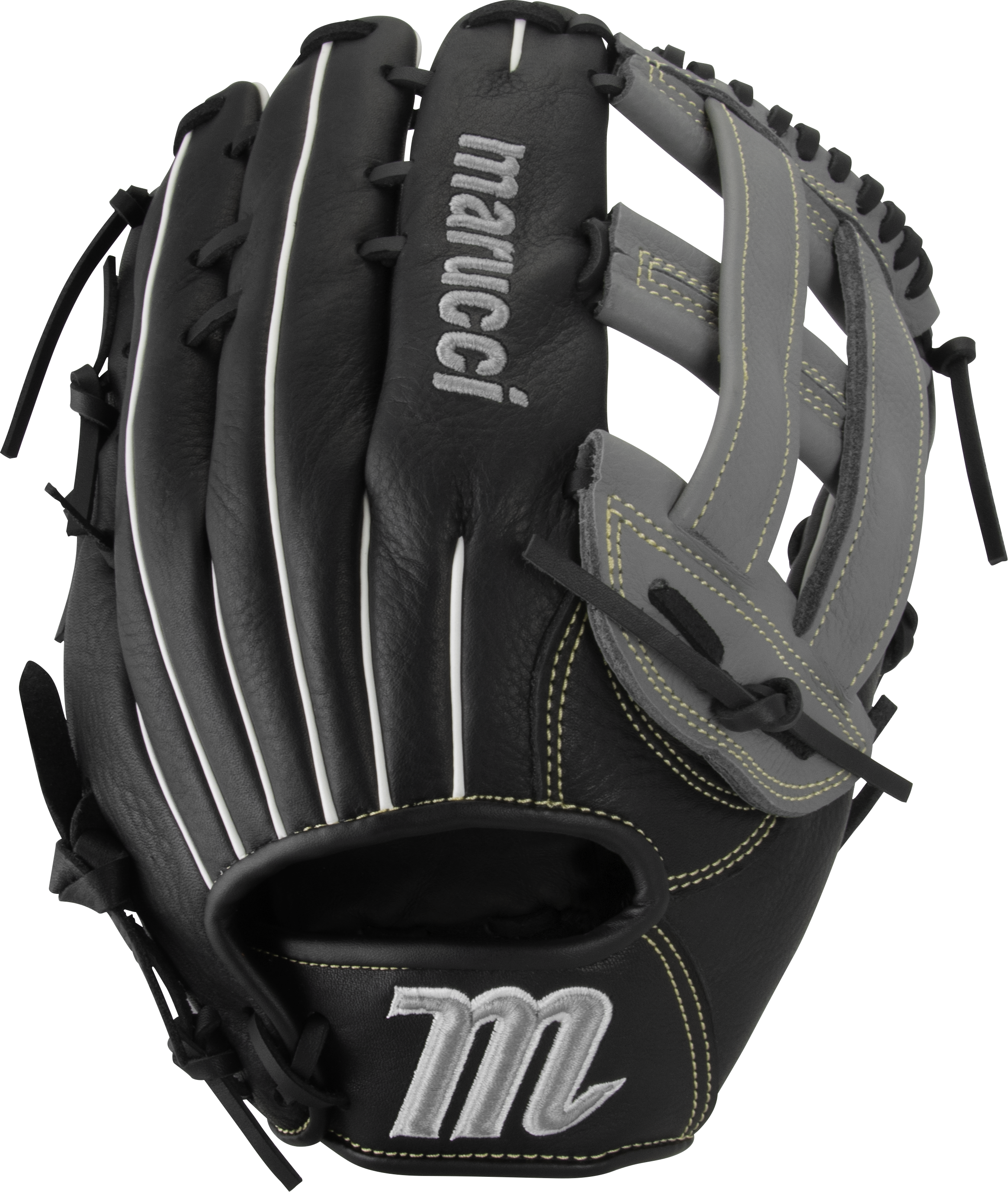 marucci-oxbow-ox1275-baseball-glove-12-75-h-web-right-hand-throw MFGOX1275-BKGY-RightHandThrow Marucci 849817099520 Full-grain cowhide leather shell Supple leather palm lining with added cushioning