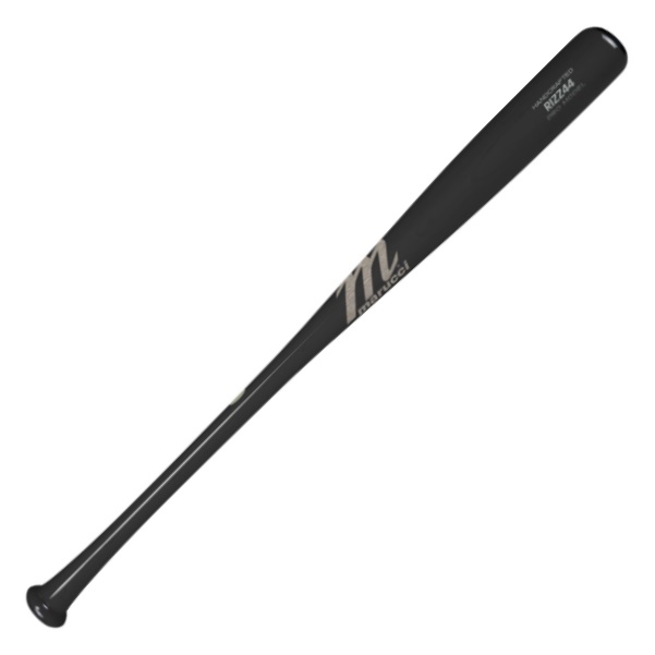 ANTHONY RIZZO RIZZ44 PRO MODEL Inspired by Marucci partner Anthony Rizzo, the RIZZ44 Pro Model wood bat features a traditional knob that's slightly flared, and a balanced feel that stays true through the taper and into the barrel.  Knob: Traditional Handle: Medium Barrel: Traditional Feel: Balanced Handcrafted from Marucci's top-quality maple Bone rubbed for ultimate wood density Ideal for those with experience hitting with wood Big League-grade ink dot certified 30-day warranty include 