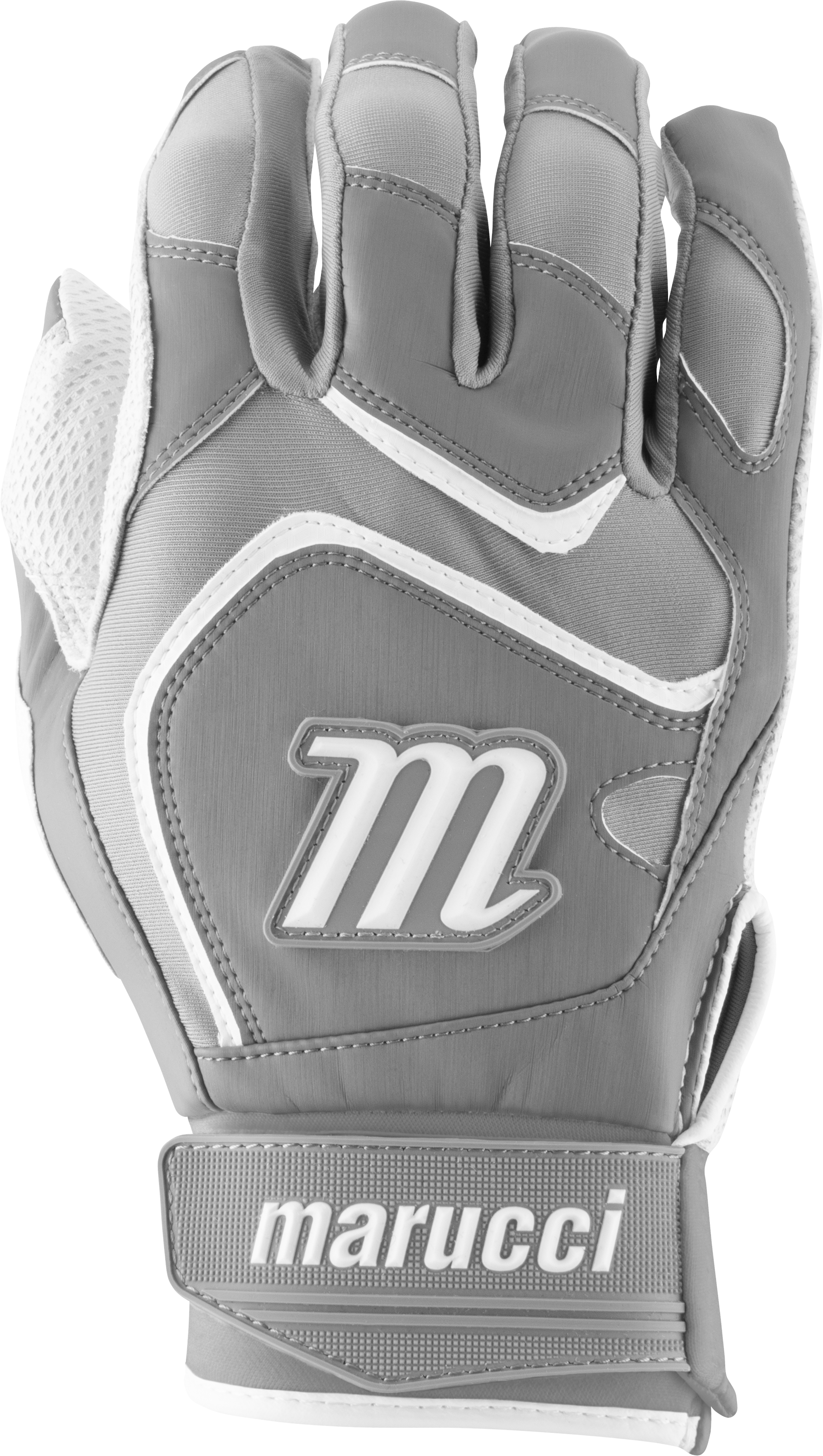 marucci-signature-batting-gloves-mbgsgn2-1-pair-white-grey-adult-large MBGSGN2-WGY-AL Marucci 849817096789 2019 Model MBGSGN2 Consistency And Craftsmanship Commitment To Quality And Understanding