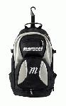Marucci Team Back Pack (WhiteBlack) : About Marucci Sports: Based in Baton Rouge, Louisiana, Marucci was founded by two former Major Leaguers and their athletic trainer - Kurt Ainsworth, Joe Lawrence and Jack Marucci  who began hand-crafting bats for some of the best players in the game from their garage. Fast forward 10 years and that dedication to quality and understanding of players' needs has turned into an All-American success story. Marucci is now the No. 1 bat in baseball with over 350 Big League players swinging their wood. In stark contrast to other companies who pay players, Marucci has star players like Albert Pujols, Chase Utley, David Ortiz, Jose Bautista and Andrew McCutchen invest their hard-earned money and time by advising us on designs and testing our products.