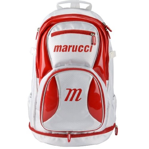 Marucci Team Back Pack (WhiteRed) : About Marucci Sports: Based in Baton Rouge, Louisiana, Marucci was founded by two former Major Leaguers and their athletic trainer - Kurt Ainsworth, Joe Lawrence and Jack Marucci who began hand-crafting bats for some of the best players in the game from their garage. Fast forward 10 years and that dedication to quality and understanding of players' needs has turned into an All-American success story. Marucci is now the No. 1 bat in baseball with over 350 Big League players swinging their wood. In stark contrast to other companies who pay players, Marucci has star players like Albert Pujols, Chase Utley, David Ortiz, Jose Bautista and Andrew McCutchen invest their hard-earned money and time by advising us on designs and testing our products.