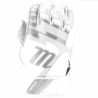 marucci tesoro batting gloves whitewhite adult small 1 pair