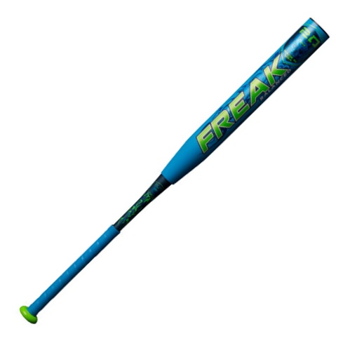 The Miken Freak Balanced provides a massive 14” long barrel with an increased sweetspot, delivering one of the most forgiving bats on the market. A balanced weighting provides more swing control, promoting better sweetspot contact for maximum performance. Details Brand: Miken Map: Yes Size: 2 1/4 in Frame: Two-Piece Material: Composite Technology: Triple Matrix Core, F2P, 100 COMP Series: Freak Warranty: 1 Year Barrel Length: 14 in Year Released: 2018 Weighting: Balanced