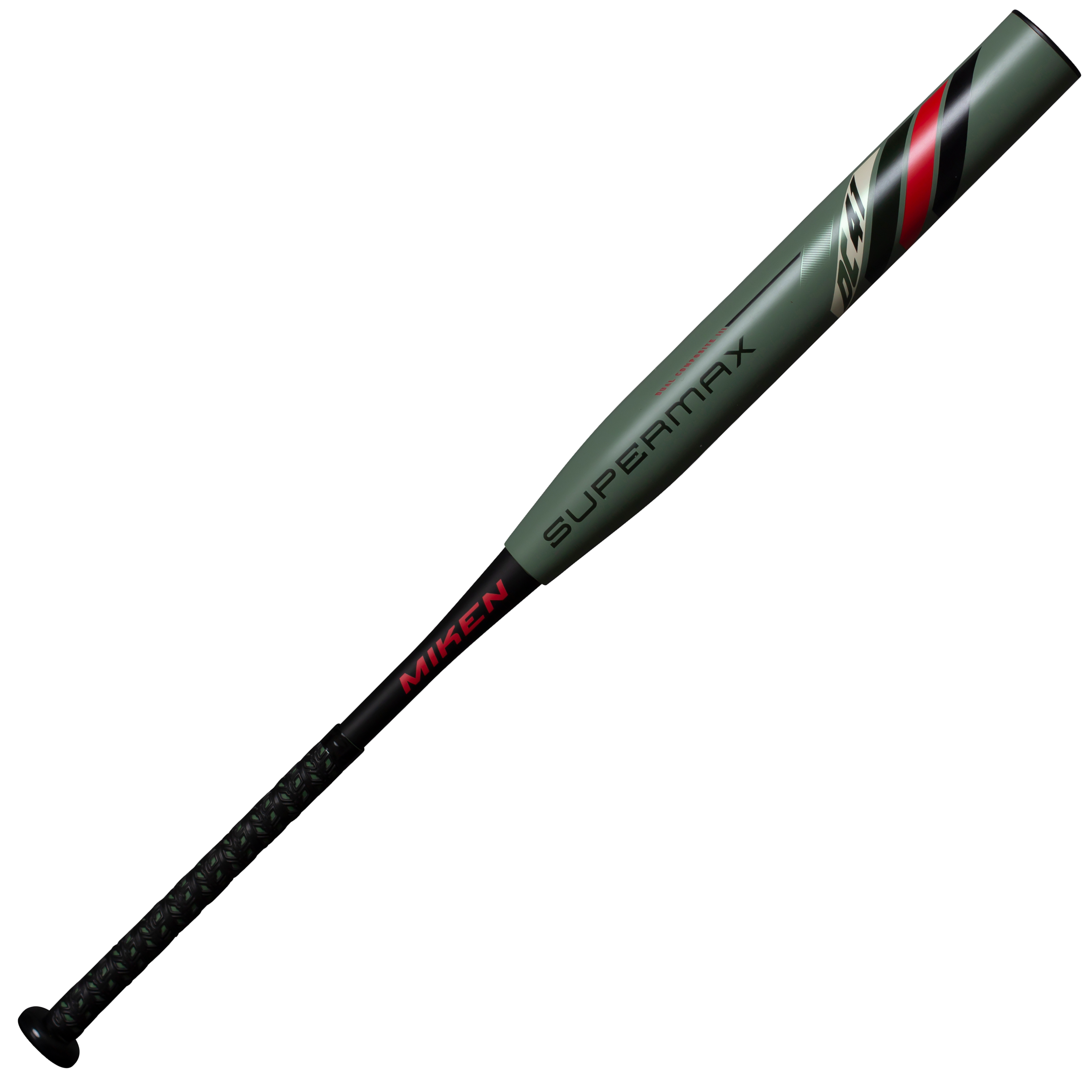 miken-2020-dc-41-14-inch-supermax-usssa-slow-pitch-softball-bat-34-inch-26-oz MDC20U-GRN-26 Miken  Two-piece composite 14 barrel Triple Matrix Core + Technology increases Mikens