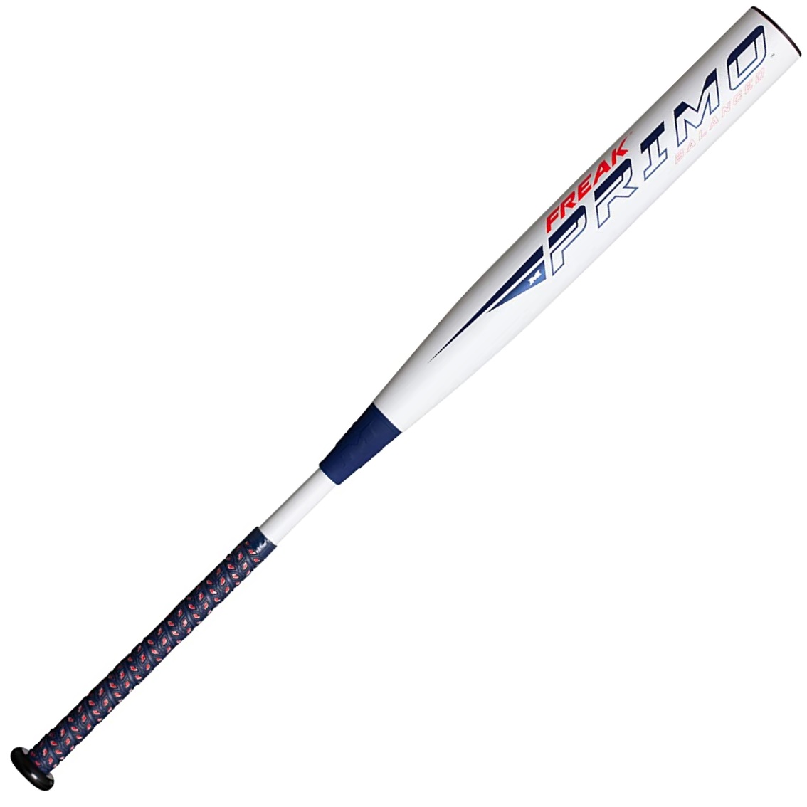 The Miken Freak Primo Balanced ASA Softball Bat is a top-performing bat designed for adult players in recreational and competitive slowpitch softball leagues. This bat features advanced technology and innovative design, making it the perfect choice for players looking to elevate their game. The Tetra-Core Technology optimizes performance by utilizing an inner core tube to increase compression, resulting in unmatched barrel responsiveness. The Sensi-Flex Vibration Reduction system maximizes energy transfer from the handle to the barrel, increasing bat head speed through the hitting zone while also eliminating vibration. The 14-inch barrel of the Miken Freak Primo extends the sweet spot, providing players with a larger area to make contact with the ball. The 100 COMP composite fibers used in the construction of this bat deliver legendary performance and barrel durability, ensuring that it will last for many seasons to come. The A1 Knob, with its smaller profile, provides players with increased comfort at the plate, allowing them to focus on their swing without being distracted by discomfort in their hands. This bat is approved for play in all USA/ASA leagues, making it legal for use in all official slowpitch softball leagues. Whether you're a beginner or an experienced player, the Miken Freak Primo Balanced ASA Softball Bat is the perfect choice for anyone looking to improve their performance on the field.