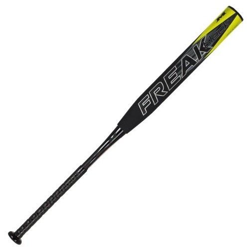 miken-freak-black-max-usssa-slowpitch-softball-bat-frkbku-34-inch-27-oz FRKBKU-34-inch-27-oz Miken 658925031236 This FREAKISH hot multi wall two-piece bat is for the player
