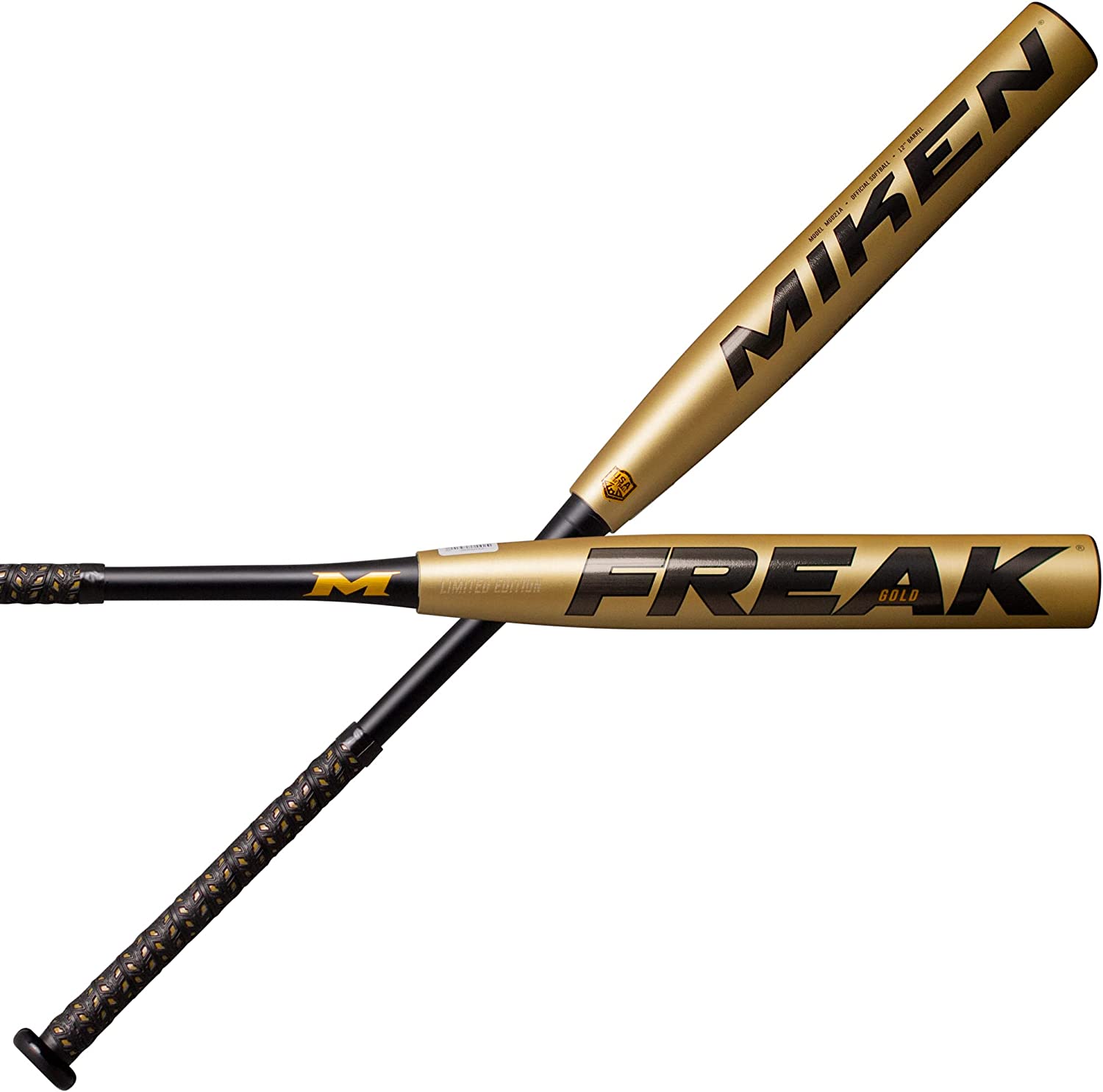 miken-freak-gold-12-maxload-usa-slowpitch-softball-bat-34-inch-28-oz MGD21A-3-28 Miken  The Miken Freak Gold Slowpitch Softball Bat is a high-performance bat