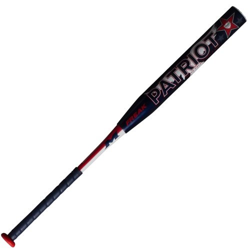 miken-freak-patriot-max-usssa-slowpitch-bat-mptrmu-28-oz MPTRMU-3-28 Miken 658925036750 The Freak Patriot boasts an endloaded feel with a large sweetspot.