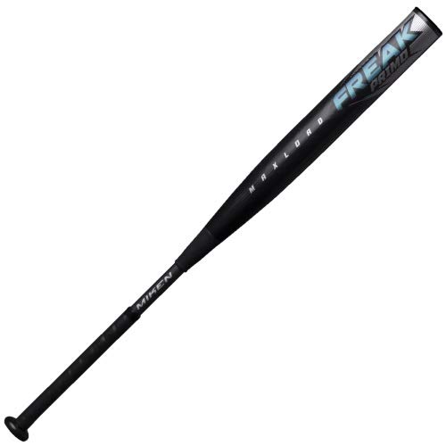 4-Piece, 100% Composite Design Maxload Weighting ASA Approved Made in the USA. The Miken Freak Primo Maxload ASA bat features a 14 inch barrel length, maxload weighting and a 4-piece composite construction. Comes with a 1 year manufacturer's warranty from Miken. - 14 Inch Barrel Length - 2 1/4 Inch Barrel Diameter - Maxload Weighting - 4-Piece, 100% Composite Design - Tetra-Core Technology - Flex 2 Power (F2P) Technology - 100 COMP Technology - ASA Approved - Made in the USA - 1 Year Manufacturer's Warranty.