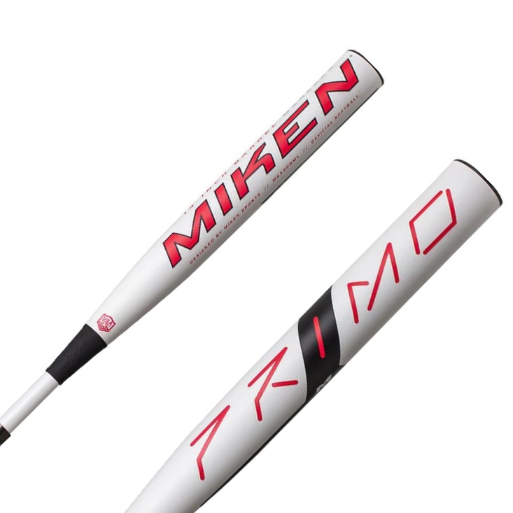 The 2023 Freak Primo Maxload USA Slowpitch Softball Bat is designed to enhance your power and performance throughout the season. Equipped with Miken's advanced Tetra-Core technology, the bat boasts an ultra-responsive barrel that will make the ball soar off the bat with every swing. The combination of this cutting-edge technology and the .5 oz maxload end load results in insane power through the hitting zone. Additionally, the Sensi-Flex handle offers the ideal level of flex to transfer energy from the handle to the barrel, boosting bat speed in the zone. With a massive 14-inch barrel, you'll benefit from a larger sweet spot and increased forgiveness, allowing you to hit more home runs. Miken's Freak Primo bats are a popular choice among players, and the 2023 model is no exception. Get ready to drive balls to the gap by purchasing your Freak Primo USA bat. Product Features:  Serial Number Sticker required for Manufacturer's Warranty 14-inch Barrel Length 2 1/4-inch Barrel Diameter Maxload (.5 oz) Swing Weighting White/Red Color Scheme Four-piece, Composite Slowpitch Bat Sensi-Flex technology for maximum energy transfer and reduced vibration Tetra-Core Technology for optimized performance A1 Knob for added comfort Full 12-month Manufacturer's Warranty Approved for use in USA Softball (ASA) sanctioned leagues and tournaments Sku: MSA3PRML-26 