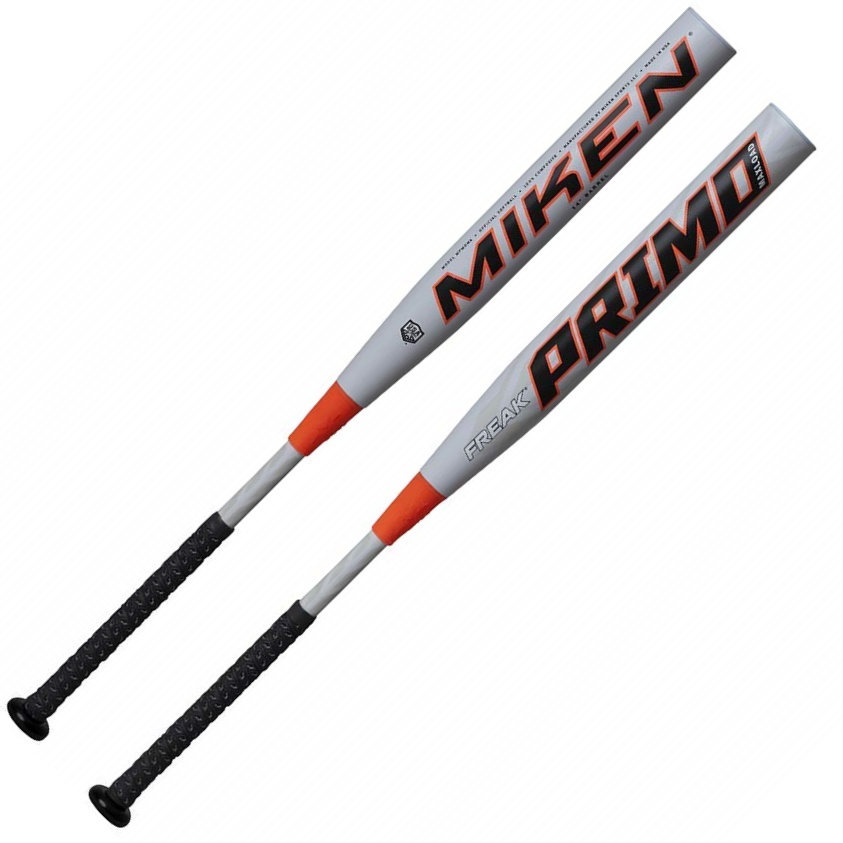 Miken's breakthrough tetra-core tech optimizes performance by utilizing an inner core tube and an outer core layering to maximize the sweetspot and durability Miken's Sensi- flex maximizes energy transfer from handle to barrel increasing bat head speed through the hitting zone and eliminating vibration. Miken bats are 100% composite Made in USA. The 2020 Freak Primo Maxload USA Bat will give you great flex and power at the plate. Featuring a four-piece design, and a large sweet spot with a 1/2 oz end load you'll be sure to maximize your power all season long. Start driving more balls to the gap, buy now! Made in the U.S.A.  Size:   2 1/4 in  Certification:   USA  Frame:   Four-Piece  Technology:   Tetra-Core Technology, Sensi-Flex, 100 COMP  Series:   Primo  Warranty:   1 Year  Barrel Length:   14 in 