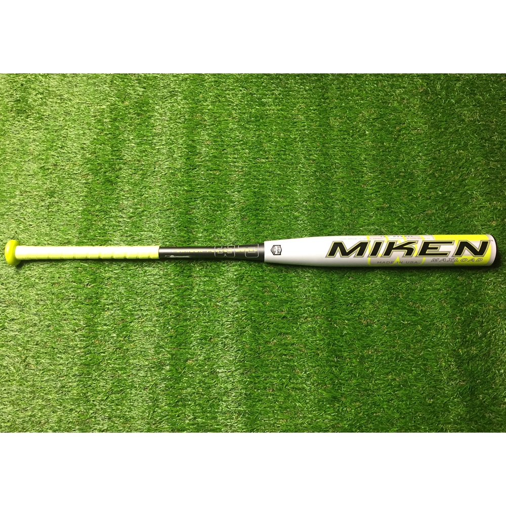 miken-mkp-23a-used-asa-slowpitch-softball-bat-34-inch-26-oz MIKEN-0001 Miken  Miken Freak MKP 23 A slowpitch softball bat. ASA. Used. 26