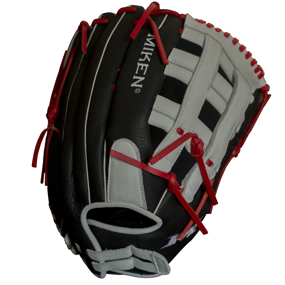 miken-player-series-slowpitch-softball-glove-13-5-in-left-hand-throw PS135-PH-LeftHandThrow Miken 658925039997 The Player Series line of gloves from Miken feature professionally inspired