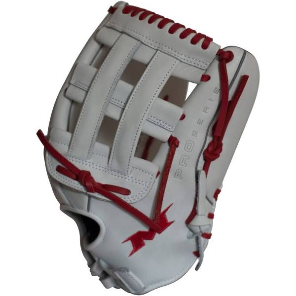 miken-pro-series-13-5-slow-pitch-softball-glove-pro135-ws-left-hand-throw PRO135-WS-LeftHandThrow Miken 658925039942 13.50 Inch Pattern Additional Finger Pad Support Adjustable Non-Slip Pull Back