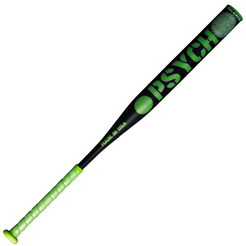 miken-psycho-usssa-balanced-slowpitch-softball-bat-mpsy1-27oz MPSY1U-3-27 Miken 658925035586 14” Barrel – Balanced Swing Weight 100% Composite – 1 Piece