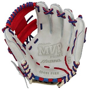 mizuno-11-5-inch-mvp-prime-se3-baseball-glove-gmvp1154pse3-silver-red-royal-right-hand-throw GMVP1154PSE3-Silver-Red-RoyalRightHndThr Mizuno 041969111383 Patent pending Heel Flex Technology increases flexibility and closure. Center pocket