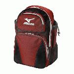 The Mizuno Organizer G3 Bat pack has enough space to store all of your equipment, including your helmet. With mesh pockets for water bottles and a utility pocket for small items, the Organizer G3 is the perfect bat pack.