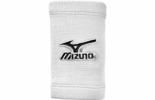 Mizuno 5 Wristbands White : Mizuno 5 inch Wristbands