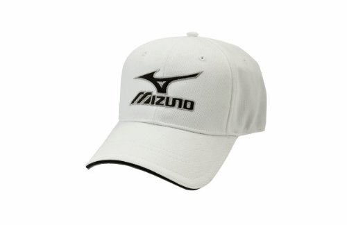 mizuno-branded-hat-aflex-white-size-xl 370140.WHITE.XL Mizuno New Mizuno Branded Hat Aflex White Size XL  Pre-curved bill Contrast