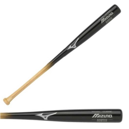 mizuno-classic-bamboo-mzb110-blk-nat-wood-baseball-bat-34-inch MZB110-34 Inch Mizuno 041969950517 Mizunos Custom Classic Series are relied on by the games best