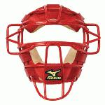 Mizuno Classic Catcher's Mask G2 (Red) : Mizuno Classic Catcher's Mask G2