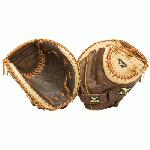 High performance catcher's mitts for the fastpitch athlete featuring innovative technologies like Power Lock for the most secure fit available and ParaShock palm pad for shock absorption.