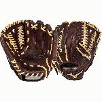 Mizuno Franchise Series GFN1151B1 Baseball Glove 11.5 inch (Right Handed Throw) : Mizuno Franchise Series have pre-oiled Java Leather which is game ready and long lasting. Hi-low lacing maintains the integrity of a fully laced web while providing added flexibility for easier closure. Parashock plus palm pad and comfortable hand based patterns. 11.5 Inch Pattern.