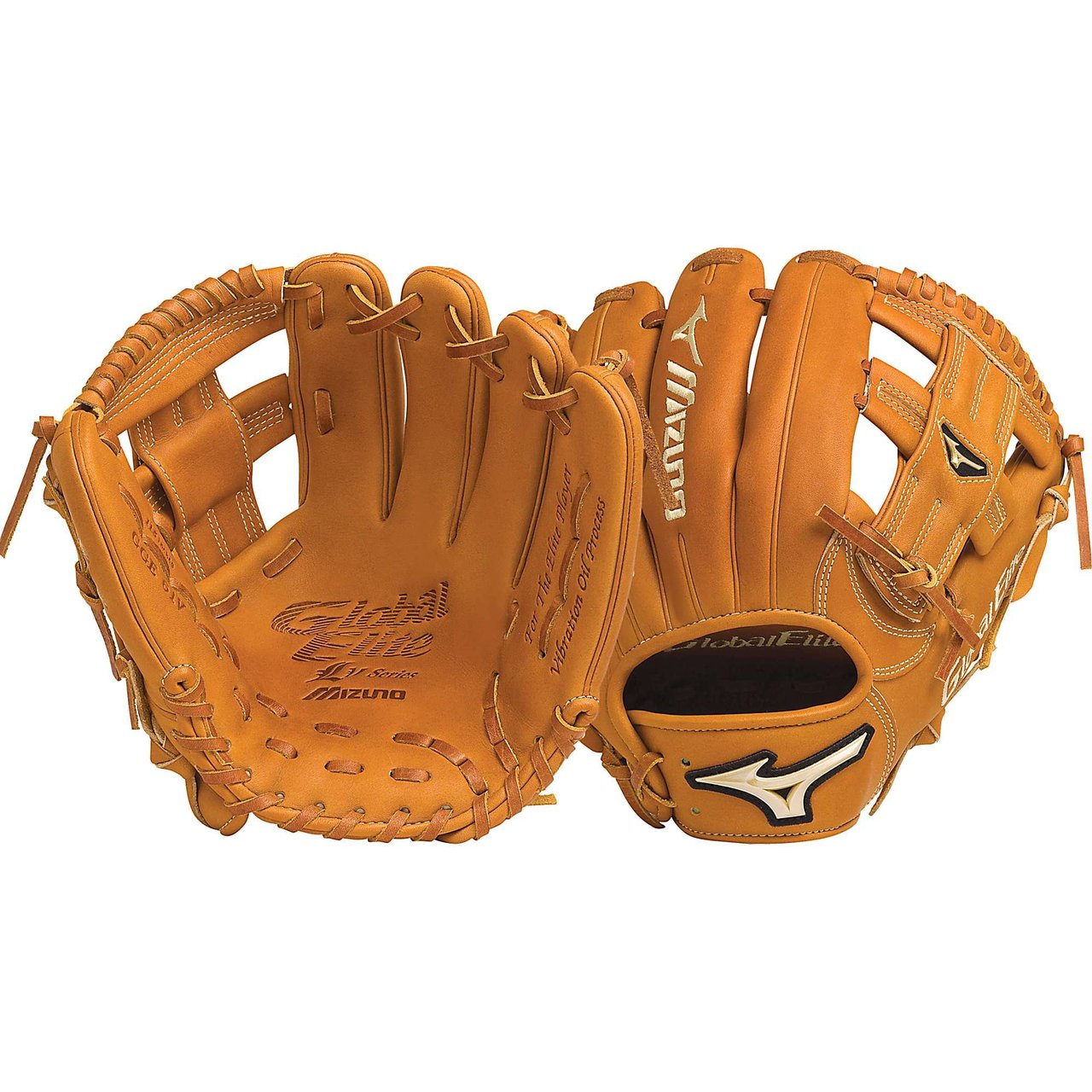 Mizuno GGE61V Global Elite VOP 11.5 Infield Baseball Glove (Right Handed Throw) : Mizuno vibration processed hand oiled leather and roll Welting which increases structure and support throughout the fingers. Rugged polyurethane patch and antimicrobial cushioned wrist pad for a secure fit. Thumb Embroidery. VOP Leather Palm.